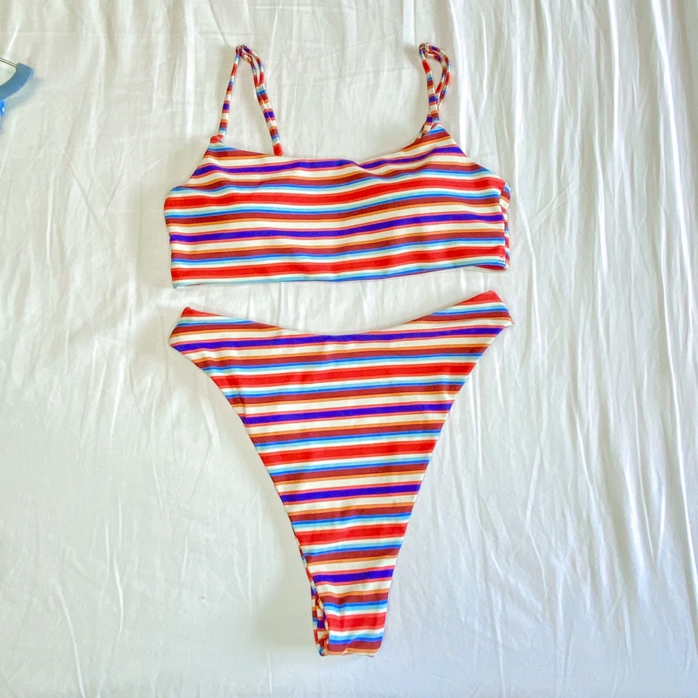 Zaful High Rise High Waisted Bikini